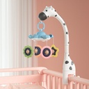 Cute Giraffe Crib Mobile - White