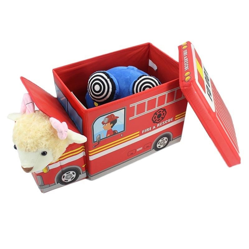 Fire Engine Truck Storage  Red